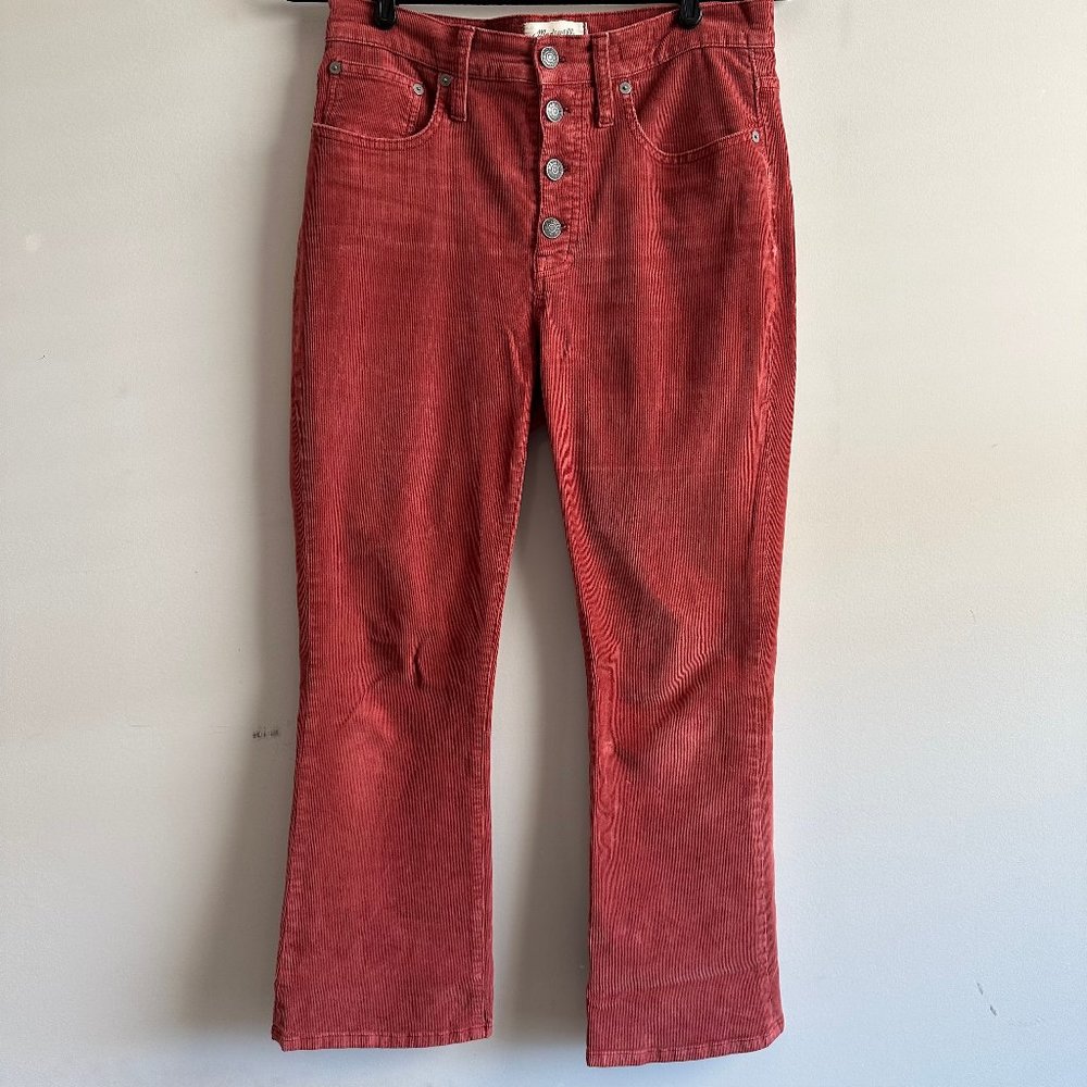Madewell Cali Demi-Boot Corduroy Pants